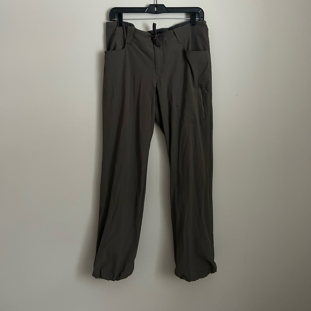 Women's Olive Drawstring Utility Pants